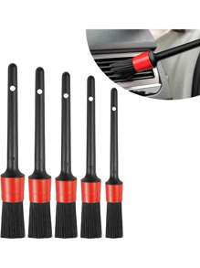 Car Cleaning Brush Suitable For Car Interior Details Brush, Cleaning And Maintenance Car Brush, Air Conditioning Vent Dust Soft Brush, Car Cleaning And Care Brush,Kitchen,Bathroom,Home,Household Supplies