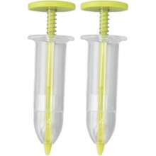 2pcs Mini Seed Dispenser Seeder, Adjustable Handheld Seed Planter, Garden Tool - Yellow - View 9
