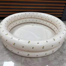 充气韩版熊仔小型儿童泡泡池充气气球池游戏池玩耍池 - 彩色 - 查看 8