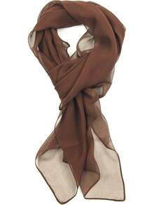 2025PANTONIGHT Long Chiffon Sheer Scarf For Womens - Brown 060 - View 5