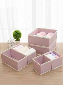 1/3/6 stuks wasbaar bord niet-geweven opbergdoos 3-delige set zonder deksel lade kleine doos opvouwbaar klein formaat driedelige set opslag opslag ondergoed sokken decoraties decor festival decor kamer decor woondecoratie slaapkamer decor slaapkamer, organizer, thuisopslag, voor witte t-shirt vrouwen, zwarte broek vrouwen, dames winterkleding, jurk opslag