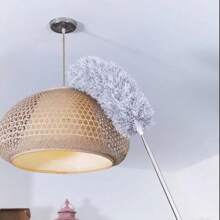 Extendable Feather Duster For Household Cleaning, Reaching High Ceiling, Dust Removal Spider Web Cleaning Tool