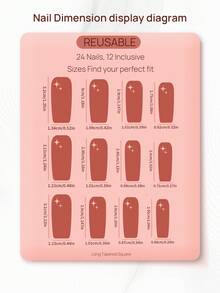 48 件套中号棺材钉方形脚趾甲，粉绿渐变，带有 3D 花卉和蜻蜓闪光装饰，易于按压应用，舒适贴合，持久光泽，包括果冻胶和锉刀，非常适合女性派对、庆祝活动和日常佩戴美甲用品 - 綠色 - 查看 7