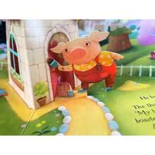 Lachilly Pop Up Fairy Tales English 3D Flap Picture Books For Kids Reading Activity Learning Book Montessori Materials,Bedtime Storybooks For Children, Educational Toys For Children's School Classroom Resources