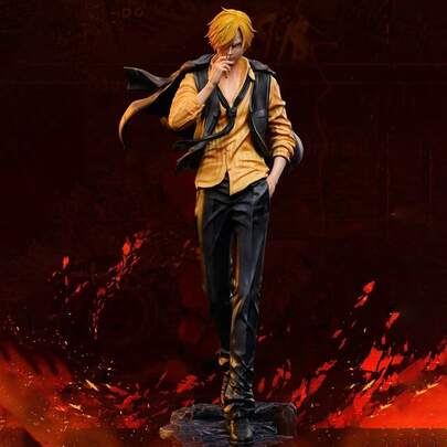 ONE PIECE 1 件 22 厘米/8.66 英寸海贼王动漫人物斗篷山治可动人偶尼卡 GEAR5 小雕像 PVC 房间装饰成人收藏模型玩偶玩具圣诞节万圣节礼物