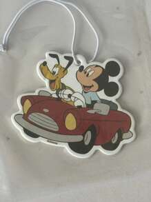 1 pezzo Fogli diffusori di profumo per auto a forma di Topolino, Minnie o Winnie the Pooh, adatti per deodorare l'interno dell'auto