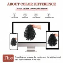 Short Ponytail Extension, Curly Ponytail Wig Synthetic Women's Curly Ponytail, Suitable For Fluffy Small Curly Drawstring Ponytails, Very Natural Wig 14 Inches