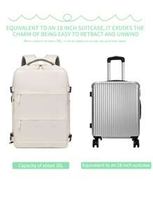 2Pcs Backpack & Chest Bag Set, Large Capacity Summer Travel Bags With Multiple Compartments For Storing Shoes, Versatile Suitable For Business Trip, Travel, Camping, Laptop Bag, High Cost-Performance Nylon Minimalist Backpack Cabin Carry On Bag, Airline Approved Travel Essentials