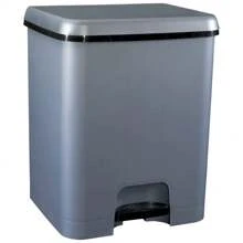 Comfort House Cubo de Basura Pedal | Capacidad de 52 litros | Cubo Reciclaje con Separación | Cubo de Basura Cocina | Cubo con separación | Limpieza Fácil |Envíos Rápidos 24-48horas