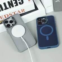 Mida Style Kit estuche compatible con iPhone: acabado mate con soporte, lentes para cámara, tecnología magnética y uso rudo; protección extra contra caídas, facilidad de uso, ideal para usuarios exigentes y aventureros. - Negro - Ver 3