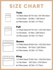 6-Piece Bed Sheet Set – Twin/Full/Queen/King Sizes | Soft Microfiber | Deep Pocket Fitted Sheet | Cooling, Wrinkle-Free, Summer And All-Season Comfort | Includes 1 Flat Sheet, 1 Fitted Sheet, 4 Pillowcases - 麥片 - 查看 5