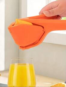 1pc Manual Lemon Juicer, Foldable Portable Orange Squeezer, Juice Extractor, Hand Press Pressing Device - Multicolor - View 13