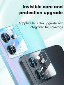 2PCS Tempered Glass Film Camera Lens Protection Film Compatible With For 16/S22 /Note 11 5G/11T Pro/X9b/Magic 7 LiteAnd More Models High Definition Glossy Surface,Automatic Adsorption, High Hardness, Round Edge Dustproof Design Applicable To Daily Shield, Office, Home Lens Protector Phone Camera Cover Waterproof Shockproof Anti-Fall Anti-Fall Scratch Resistant Anti-Fingerprint Full Cover - Clear - View 8