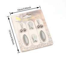 6pcs/Pack NEW U-Shaped Hijab Clip, Muslim Scarf Clip Brooch Pin, Headscarf Pearl Pins, Jewelry Hijab Scarf Accessories