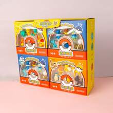 pokemon 5pcs/1set Pocket Monster Character Plastic Mini Figurines, Cute Style With Colorful Variant Pokemon Designs, Detailed Character Features, Suitable For Desktop Decor, Stationery, Collecting, Holidays & Occasions Like Back To School, Christmas, Valentine's Day, Teacher's Day, Halloween, Easter, National Holiday, Children's Day, Women's Day, Birthday Gifts