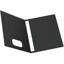 Oxford Fólder Con 3 Broches, Doble Bolsa Interior, Caja Con 25 Piezas, Color Verde, Tamaño Carta 57703 - Negro - Ver 9