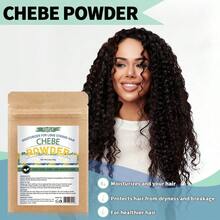 GOIPLE African Chebe Powder, Promotes Strong And Healthy Hair, Glossy Hair Care Product, Suitable For Dry And Damaged Hair, Contains Natural Ingredients, Prevents Breakage, Deep Nourishment, Repairs Split Ends, 30g/100g - 棕色 - 查看 4