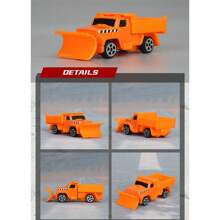 Burago Transporter Series Alloy Vehicle Set Of 9 Pieces - Durable Metal Children's Toy Car Suitable For Ages 3 And Up, Gift For Boys On Their Birthday