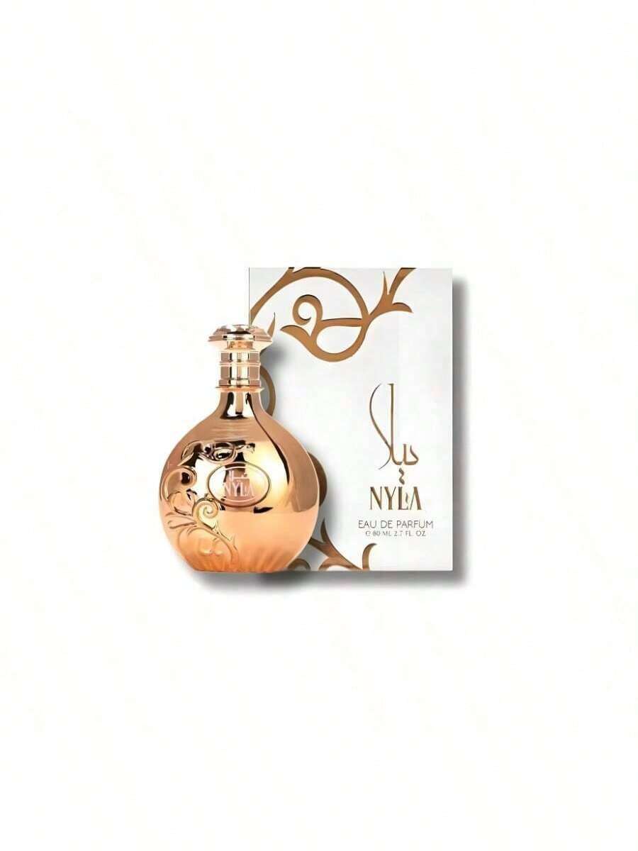 Nyla 80ml EDP By Arabiyat Prestigemall And Easy To Carry On The Combination Set Suitable For Women And Men Perfume Showing Unique Charm Helps To Create A Romantic Atmosphere, Increase The Attraction Of Emotional Communication, And Make The Date More Memorable. Ideal For Use At Parties, Social Gatherings Or In The Workplace To Create A Charming Atmosphere. Suitable For Many Occasions. Perfume For Men And Women, With Attractive Signature Aroma, Suitable For Lovers, Good Friends, Bosses, Lovers, Male And Female Friends, Men, Women, Girlfriends, Husbands, Brothers, Holiday Gifts, Birthday, Thanksgiving, Christmas Birthday, Thanksgiving, Christmas Decoration Gifts. Ideal For Business/Commuting, Love/Dating, Travel/Business Travel, Car/Wardrobe. (Luxury Series) - 銅色 - 查看 1