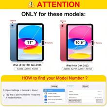 QYFintie Slim Case For IPad A16 11th Generation 11 Inch (2025) IPad 10th Generation 10.9 Inch (2022) Glittering Sparkly Shockproof Cover With Shiny Clear Back Shell Pencil Holder Pink6196