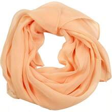 2025PANTONIGHT Long Chiffon Sheer Scarf For Womens - 054 Plain as Image - View 7