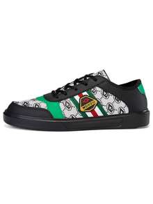New Men's Sports Shoes;Men Women Running Shoes Athletic Casual Tennis Sneakers Walking Golf Gym Shoes Men's Casual Sports Skate Shoes Comfortable And Durable - Black and White - View 4