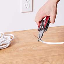 Basics - Cerradura de  multiherramienta de acero inoxidable 10 en 1 con funda de nailon - ROJO - Ver 7