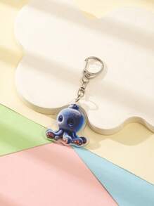 1 Pc Acrylic Strange Italian Silly Animal Shan Hai Jing TungTungTungTung Sahur/Tralalero Tralala/Lirili Larlla/Bombardiro Ctocodilo/Boneca Ambalam//Brr Brr Patapim Character Style Theme Keychain Pendant Backpack Ornament/Bag Accessories/School Bag Accessories/Purse Pendant/Friend's Gifts