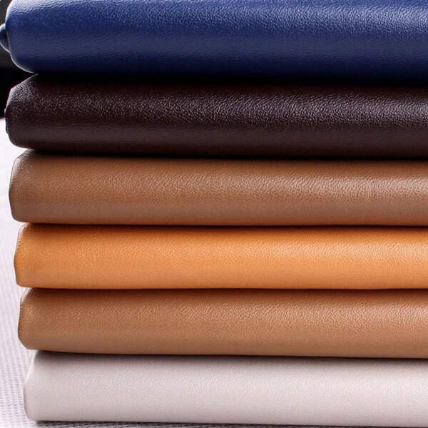 1 pieza Pad de escritorio de 0.6mm de material y grano de napa, material de PU resistente al desgaste y suave, adecuado para asientos de automóvil, tapicería de sofá, zapatos, bolsos, decoración del hogar, manualidades