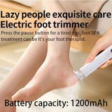 6-Speed Adjustable Electric Foot Grinder New Calluses Dead Skin Zhihu Metal C Plastic.