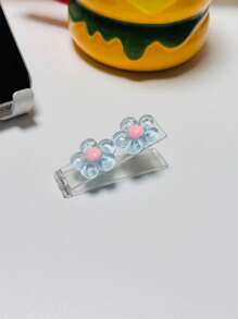 1pc Fashion Cute Simple Flower Phone Stand, Phone Case Stand Compatible With IPhone, Android Phone, Gift For Birthday, Family, Friends Phone Holder, Phone Accessories