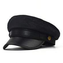 Ladies' Fashionable Berets, Hats To Enhance The Atmosphere At Dance Parties, And Newsboy Hats For Women - 黑色 - 查看 1