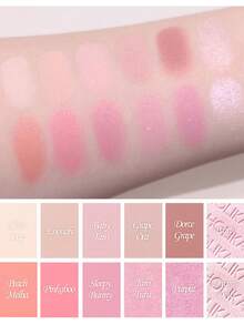 HOLIKA HOLIKA My Favorite Eyeshadow 78 TARO TUTU, Lightweight Blendable, Smooth Pressed Powder, Long-Lasting Pigment, Pocket-Sized, Finger Application, Non-Cakey, Touchup Anytime, Travel Essential, De-Puffing, 5-Minute Quick Makeup, Korean Cosmetics, 1.8g/0.06oz - 78 TARO TUTU - View 4