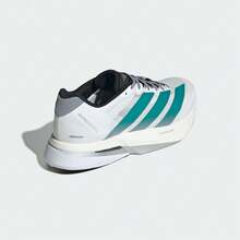 Adidas Zapatillas de running ADIZERO BOSTON 13 M, de corte bajo JR4791 para hombres y mujeres - Blanco - Ver 4