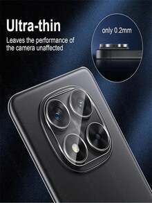 2PCS Tempered Glass Film Camera Lens Protection Film Compatible With For 16/S22 /Note 11 5G/11T Pro/X9b/Magic 7 LiteAnd More Models High Definition Glossy Surface,Automatic Adsorption, High Hardness, Round Edge Dustproof Design Applicable To Daily Shield, Office, Home Lens Protector Phone Camera Cover Waterproof Shockproof Anti-Fall Anti-Fall Scratch Resistant Anti-Fingerprint Full Cover - Clear - View 5