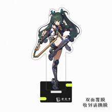 Game Anime 1pc Zenless Zone Zero,15cm Acrylic Stand Keychain Desktop And Home Decoration, Display Stand Person Model, Id Al-Adjha A Graduation Gift For Friends, Backpack For School