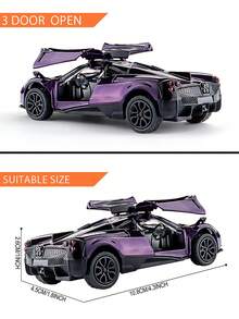 1:43 Scale Alloy Sliding Toy Racing Car Model Toy Car Gift Box Set, Suitable For Gifting And Collection - Multicolor - View 5