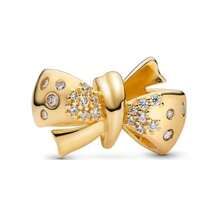 1 peça de pulseira original com pingente de contas, coleção de cores douradas, maçã, batatas fritas, abelha, flor, folhas, asas de amor, laço, estrela e pingente de contas rosa para pulseiras, joias femininas faça você mesmo