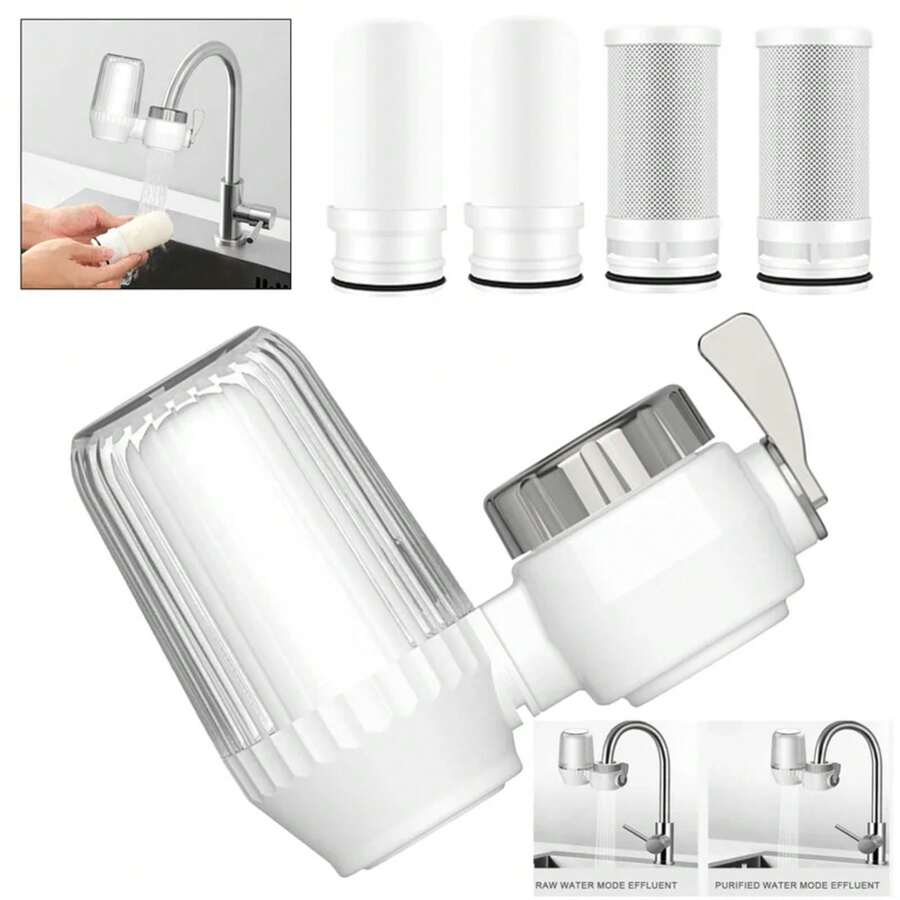 Kitchen Tap Faucet Water Filter Purifier System Rust Bacteria Removal Water Filter Filtro Replacement Filter For Home Daily Use - Carbon Filter - View 1
