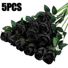 100支仿真深红色玫瑰，假玫瑰，适用于DIY婚礼花束、桌面装饰、新娘送礼会、情人节装饰、婴儿派对、家居装饰、室内外装饰