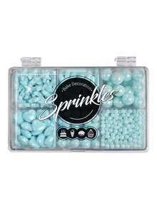 Hỗn hợp trang trí bánh rắc sang trọng 6 ô 6 ngăn tiệc cưới sinh nhật bánh cupcake tráng miệng ngày lễ tình nhân - Nhiều màu - Xem 19
