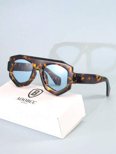 Unisex Fashion Decorative Glasses, Women/Men Classic Retro Designer Glasses, Protection