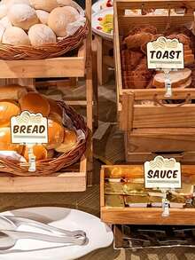 10 件透明旋转亚克力价格标签夹，双面显示标签，适用于办公室、商业、零售店、超市、展览、塑料标牌、价格卡 - 彩色 - 查看 11