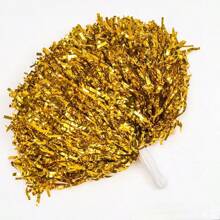 1pc Cheerleader Pompom, Plastic Hand Shaking Flowers Ball For Dance Performance Props Halloween
