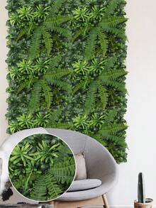 1 Stück/6 Stücke künstliche Buchsbaumhecke Wand, künstliche Blumen, künstliche Pflanzen, duftende Aglaia, Buchsbaum, hergestellt aus PE-Material, Gartendekoration, Schuldorm Büro Dekoration, Outdoor Party Veranstaltung Feiertag Geburtstag Dekoration, Hauseingang Hotel Restaurant Wohnzimmer Schlafzimmer Küche Garten Dekoration, geeignet für alle Jahreszeiten - Grün - Übersicht 6