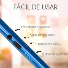 encendedor eléctrico, fácil de usar, portátil, ligero, carga rápida, cuello flexible, seguro - Multicolor - Ver 7