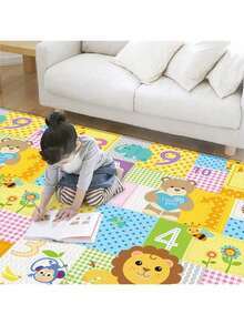 Foldable Baby Crawling Mat Thickened Baby Living Room Household Crawling Mat Children's Foam Floor Mat - Multicolor - View 12