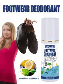 Spray dezodorujący do butów i skarpetek ZAPACH CYTRYNOWY I MIĘTOWY