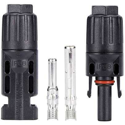 Conector Plug MC4 para Cabos de Sistema Solar | Macho e Fêmea | Kaztec