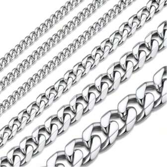 男士一体式嘻哈不锈钢双面项链，采用优质不锈钢材质，经久耐用，光彩夺目，彰显个性与时尚。适合嘻哈爱好者日常佩戴，也可作为时尚配饰搭配各种服装。适合不同颈围，佩戴舒适。